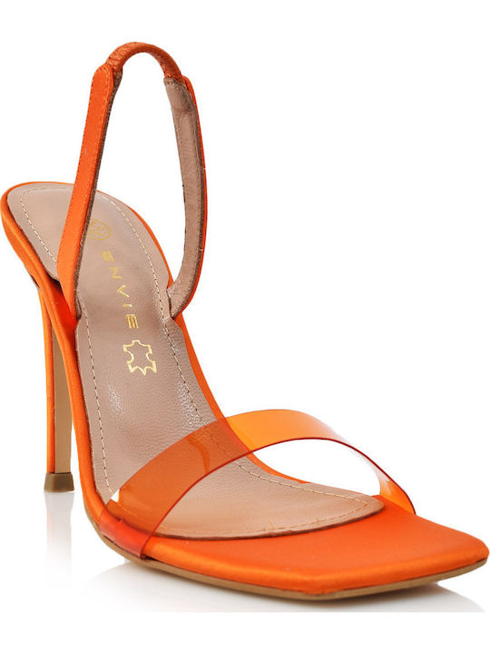 Fabric Sandals Orange