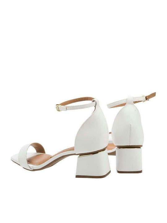 6428-104 Sandals White