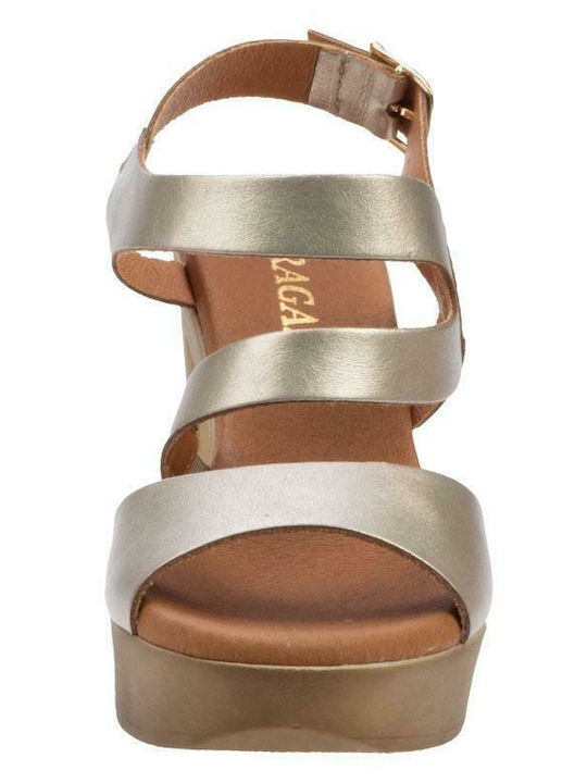 Leather Sandals Silver