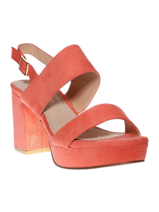 Envie Shoes Πέδιλα Πορτοκαλί Envie Shoes Πέδιλα Πορτοκαλί