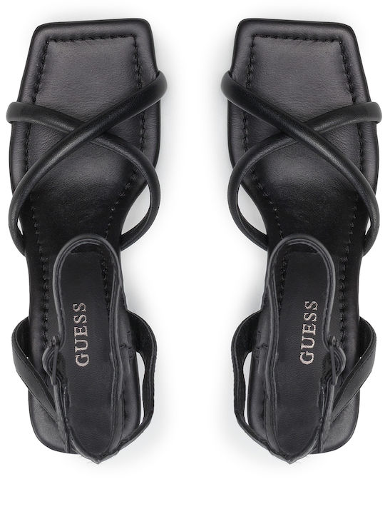 Dezza Din piele Sandale Negre