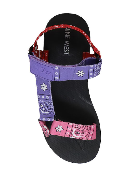 Camping7-LT Flatforms Damen Sandalen