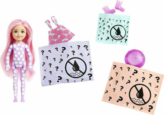 Barbie Chelsea Păpușă Color Reveal pentru 3+ ani+ Ani