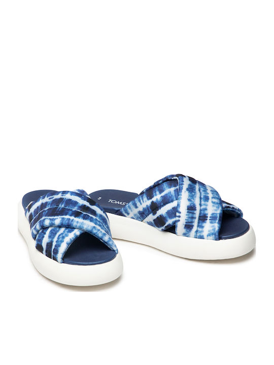 Alpargata Mallow Women's Flat Sandals in Blue Color