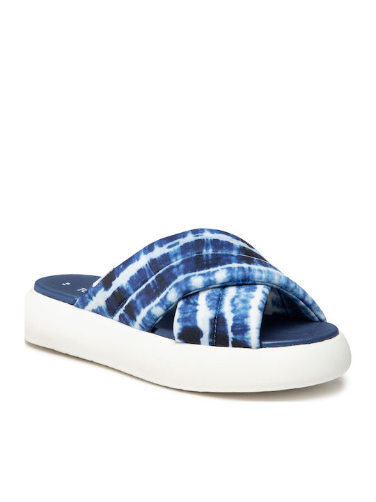 Alpargata Mallow Women's Flat Sandals in Blue Color