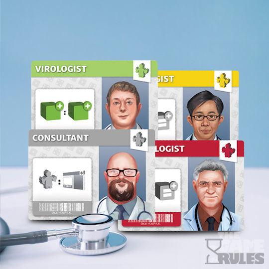 Настолна игра Dice Hospital за 1-4 играчи 10+ години (EN) Alley Cat Games