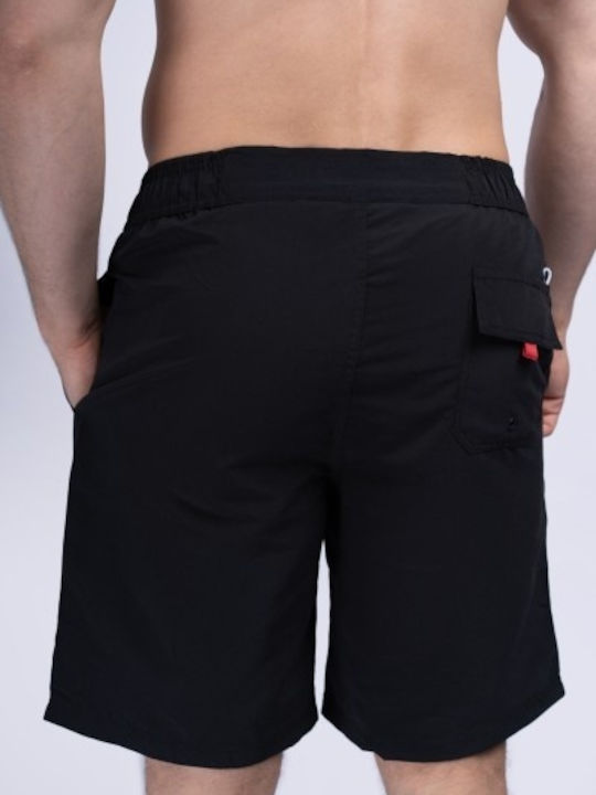 London Men's Swimwear Bermuda Black