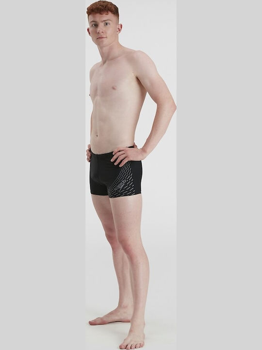 Medley Men's Swimwear Shorts Black with Patterns