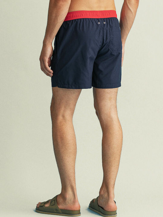 Classic Men's Swimwear Shorts Navy Blue