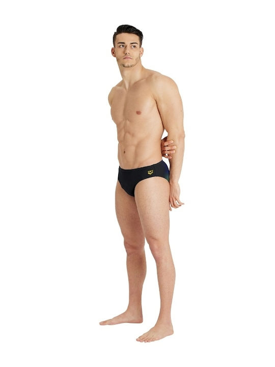 Herren Badebekleidung Slip Schwarz