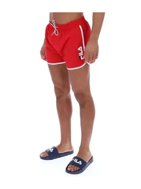 Malik Men's Swimwear Shorts Red
