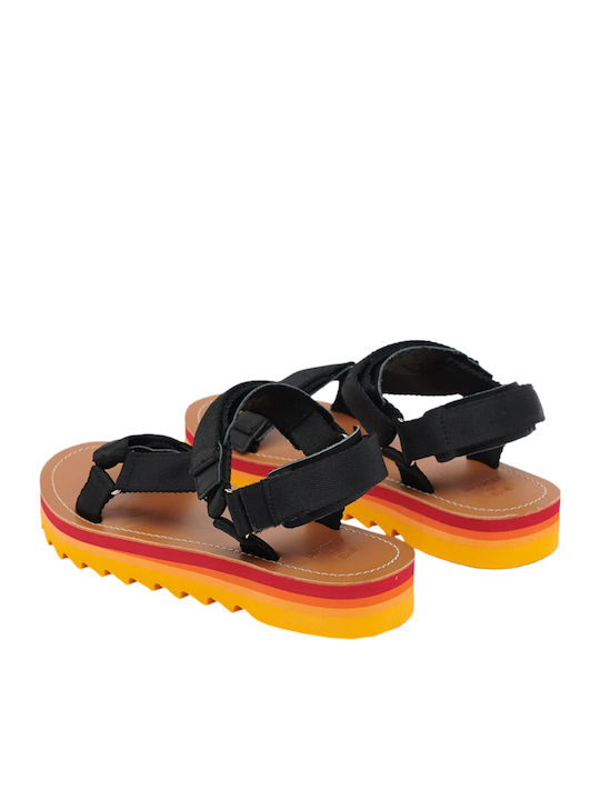 Γυναικεία Σανδάλια Sporty Μαύρα
