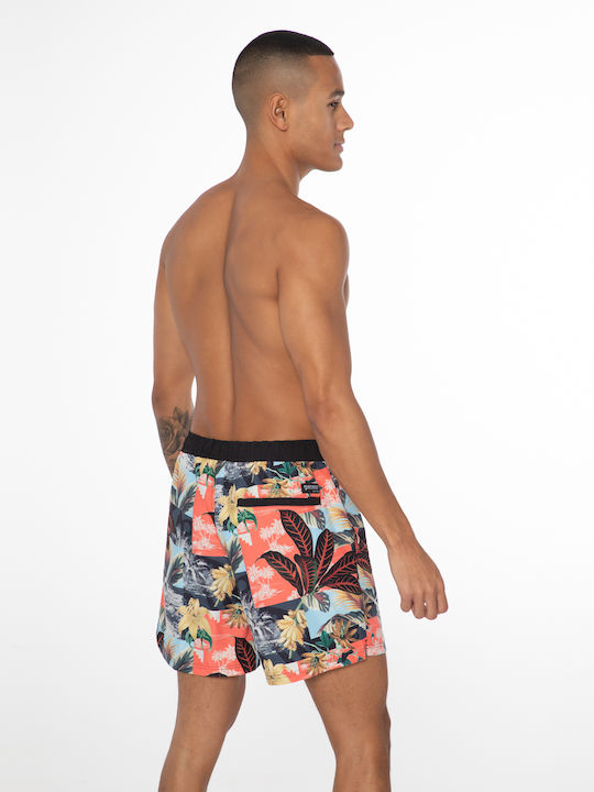 Protest Men's Swimwear Shorts Pink Floral