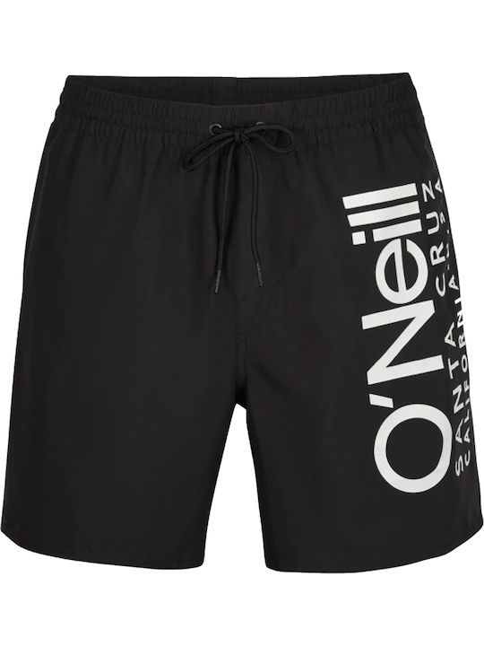 Original Cali Men's Swimwear Shorts Black with Patterns