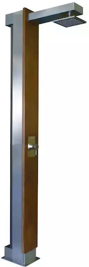 Astral Pool Pluvium Aluminum Pool Shower 71.2x71.2cm