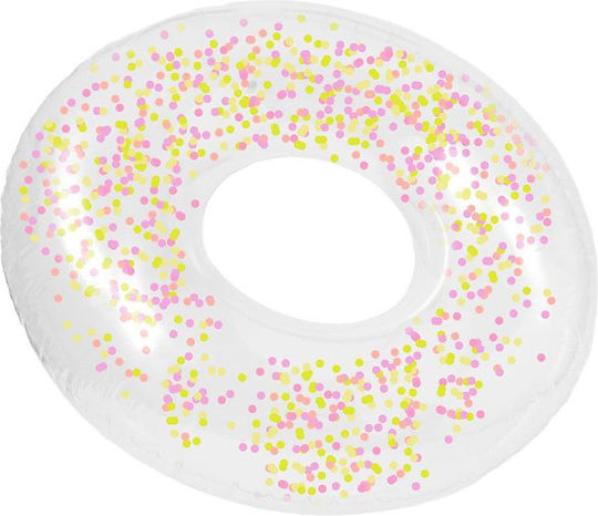 Sunnylife Confetti Kid's Inflatable Float for Sea Transparent