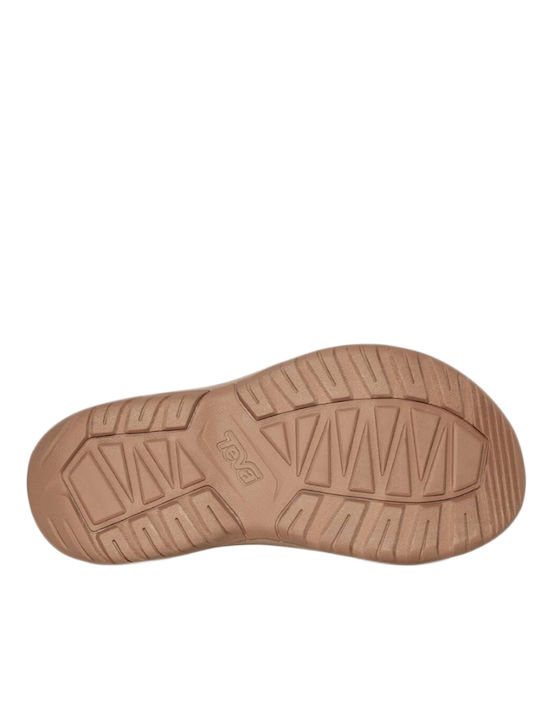 Hurricane Xlt Ampsole 1131270 Women's Flat Sandals Sporty Flatforms in Beige Color