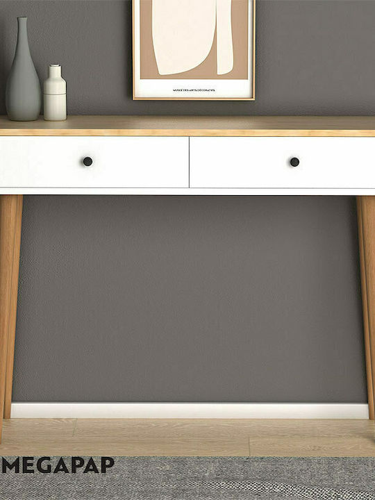 Alis Konsole Pine / White L110xB29xH88cm