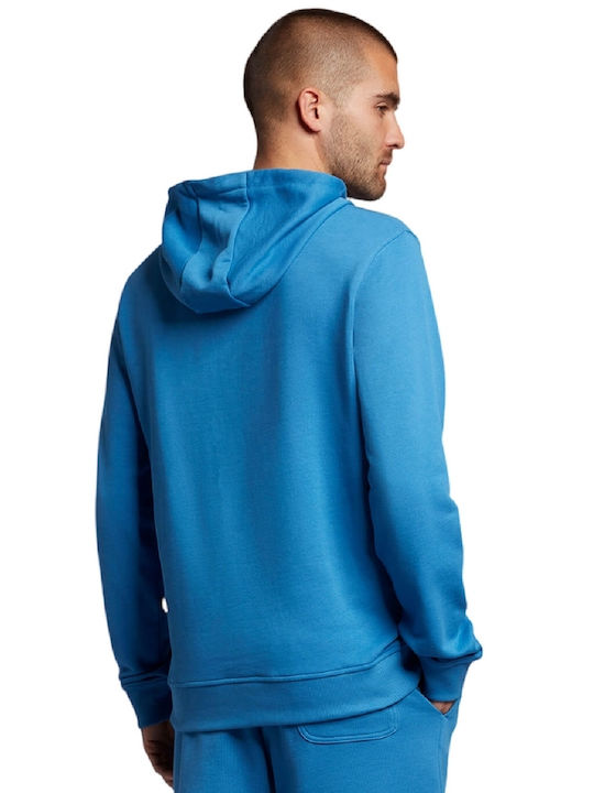 SWEATSHIRT ESSENTIALS LS PULLOVER HOODIE MEN'S LYLE AND SCOTT BLUE