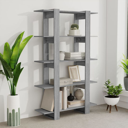 Bibliothek Grau 100x30x160cm