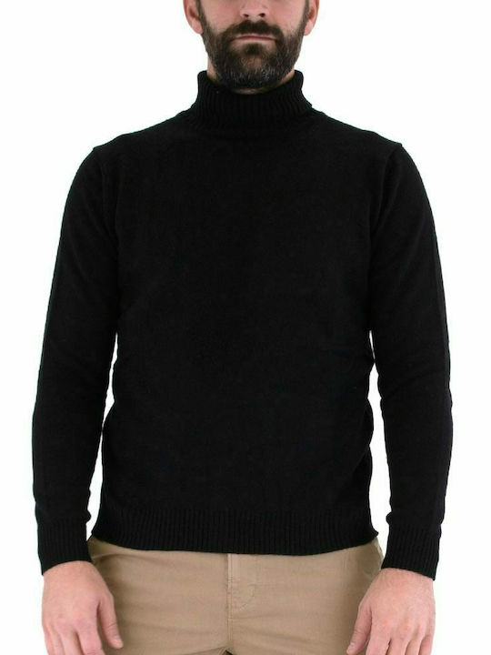 IMPURE TURTLE NECK KNITWEAR MEN IMPURE BLACK (MPR-SWL-1131-C10)