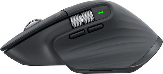 Logitech MX Master 3S Безжичен Ергономичен Bluetooth Мишка Графит