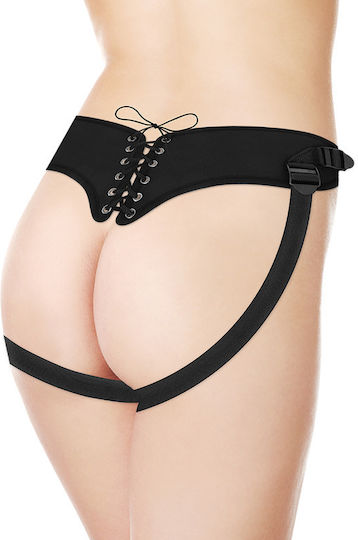 Rock Army Spitfire Gurtzeug mit Dildo 21cm in Hautfarbe