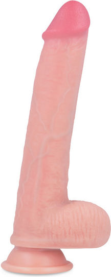 Rock Army Kingcobra Gurtzeug mit Dildo 24cm und Vibration in Hautfarbe