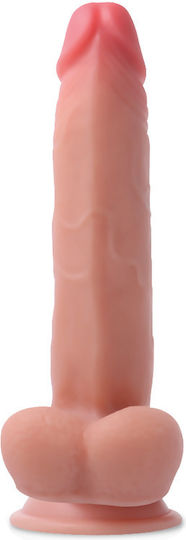 Rock Army Leopard Harness με Dildo 23cm στο χρώμα του δέρματος
