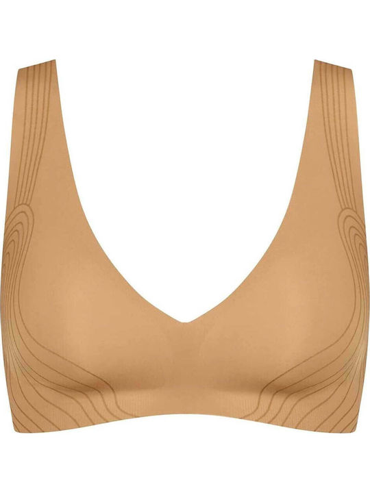 Zero Feel Women's Bra without Padding Beige