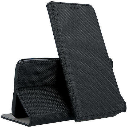Smart Magnet Book Δερματίνης Μαύρο (Redmi 10C)