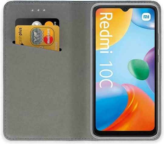 Smart Magnet Book Piele artificială Navy Blue (Redmi 10C) CB9073BL1