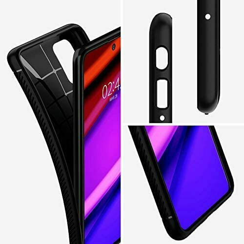 Spigen Rugged Armor Umschlag Rückseite Silikon 2mm Matte Black (Galaxie M23)