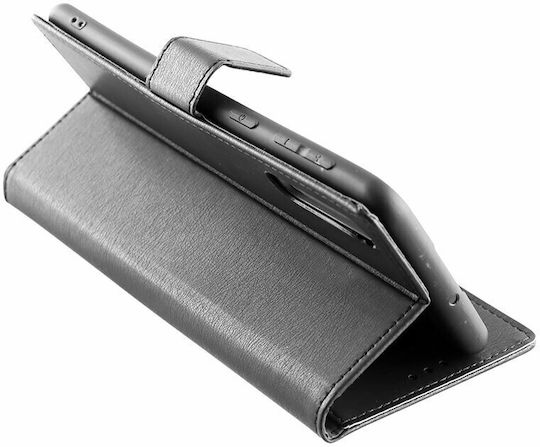 Volte-Tel Allure Magnet Wallet Piele artificială Negru (Tcl 20Y, 20E)