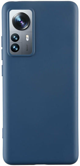 Idol 1991 Velvet Back Cover Σιλικόνης Μπλε (Xiaomi 12 / 12X)