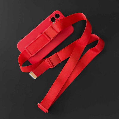 Hurtel Rope Air Back Cover Silicone 1mm Red (Redmi 9A / 9AT) 122194