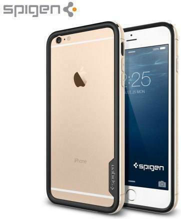 Spigen Neo Hybrid EX Задна Корица Пластмаса Златен (iPhone 6/6s Plus)
