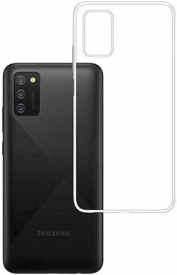 3MK Back Cover Σιλικόνης 1.2mm Διάφανο (Galaxy A03s)