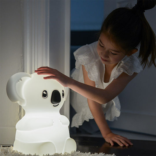Micro Led Kids Decorative Lamp Kidywolf Koala White 27x20x30εκ.