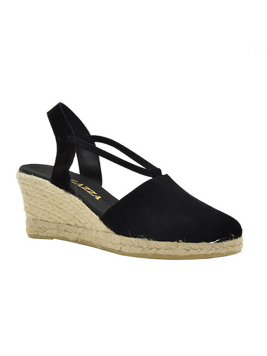 Ragazza Women's Suede Platform Shoes Black -01