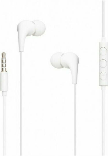Remax RM-630 In-ear Handsfree με Βύσμα 3.5mm Ασημί