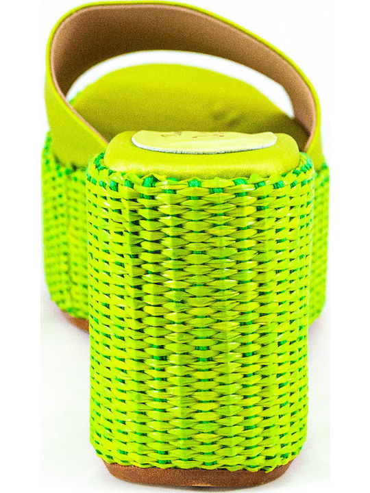 Platforme Dama Tip Slip On Verzi