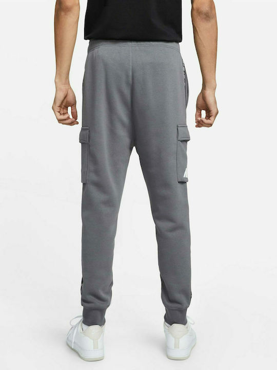 Nike Sportswear Men's Fleece Sweatpants with Rubber Gray