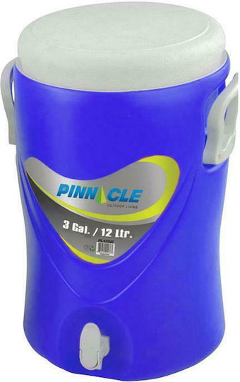 Pinnacle Platino Δοχείο με Βρυσάκι Θερμός Πλαστικό 12lt Μπλε