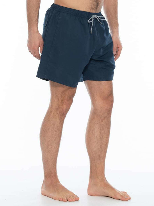 720 2 190 Navy Ανδρικό Μαγιό Σορτς Μπλε