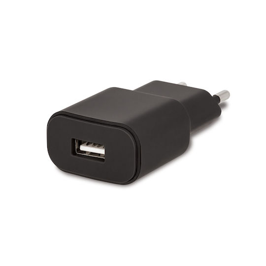 Forever Charger with USB-A Port and Cable Lightning Blacks (TC-01)