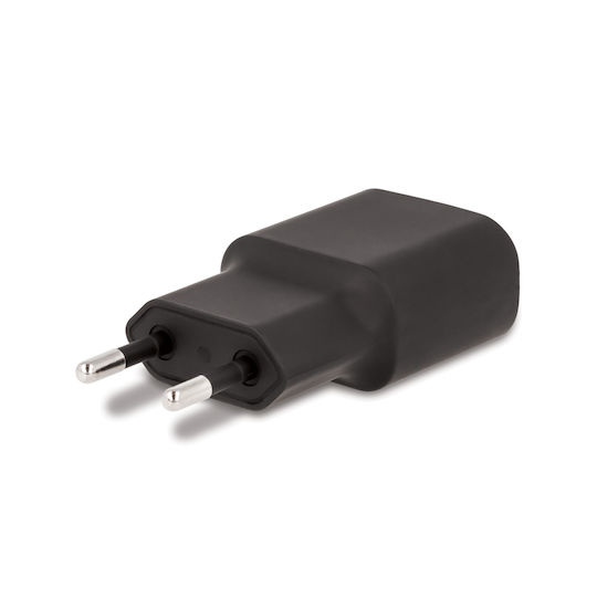 Forever Charger with USB-A Port and Cable Lightning Blacks (TC-01)