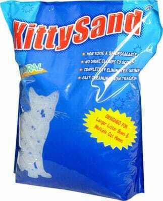 Kitty Sand Natural Crystal Cat Litter 7.6lt