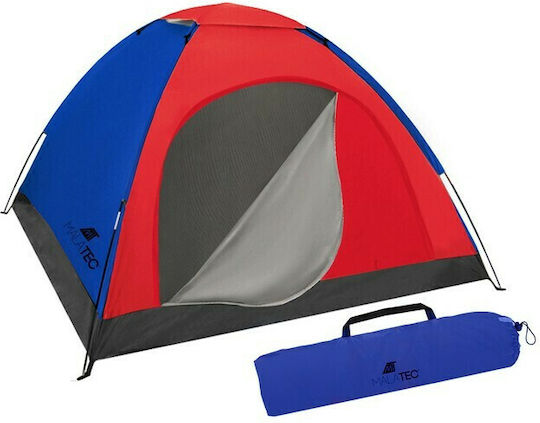 Camping Tent Igloo Red 3 Seasons For 4 People 190x190x123cm