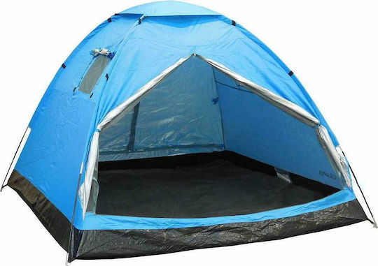 Campus Tahiti Summer Camping Tent Igloo Blue for 3 People 210x210x150cm